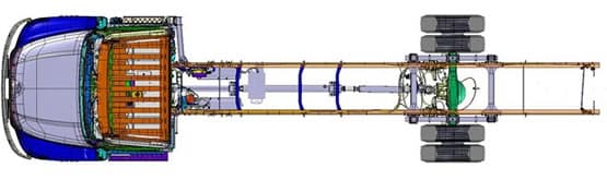 2013 HINO 338 Top View