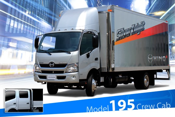 2012 Hino 195 Crew Cab