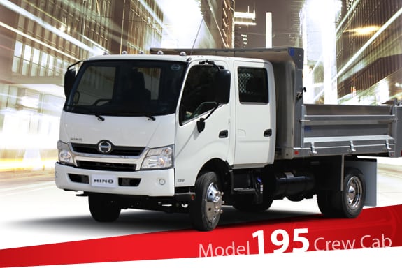 2013 HINO 195 Crew Cab